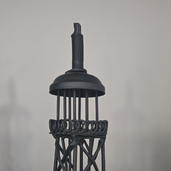 Black Eiffel Tower Wire Sculptures, Faahion Girls, Statement, GUC, 12", Iron Art - Picture 8 of 12